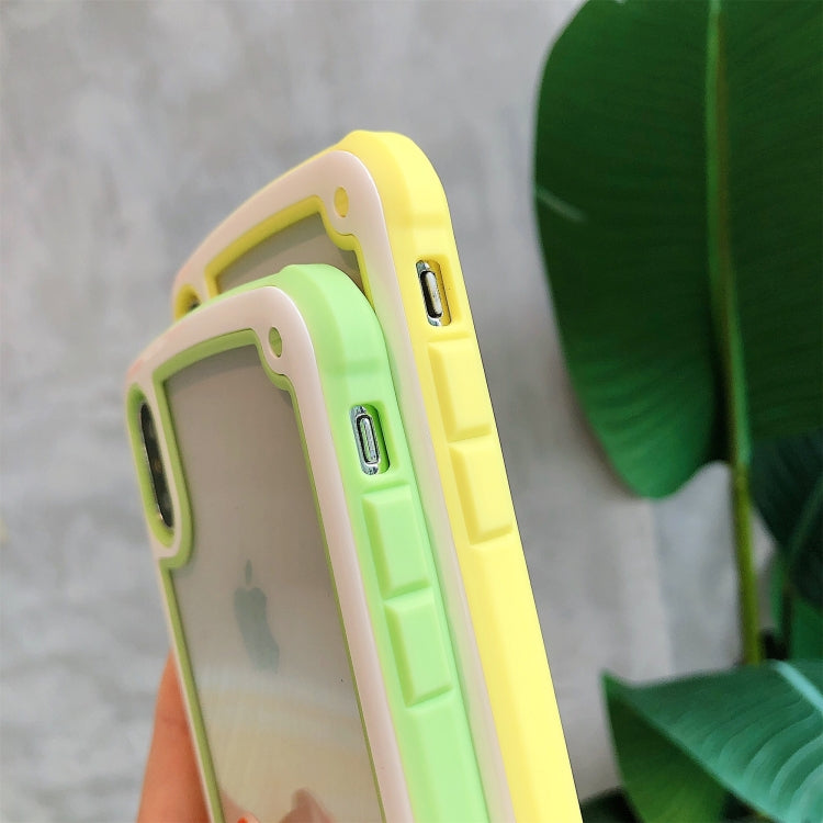 Custodia antiurto trasparente TPU per iPhone X, XS, XR, XS Max
