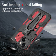 Machine Armor Warrior PC antiurto + custodia protettiva in TPU, For iPhone 13 mini, For iPhone 13
