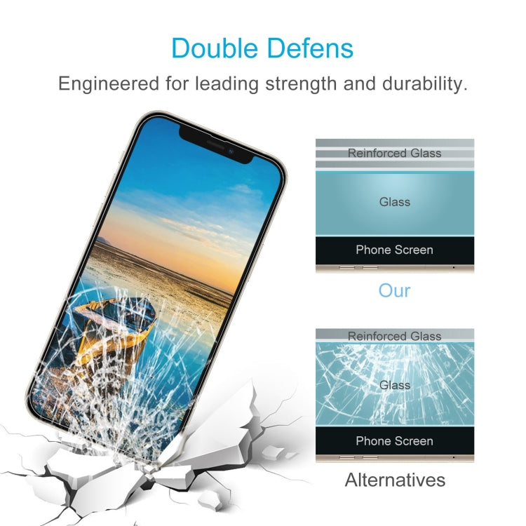 Pellicola vetro temperato 0,26 mm per iPhone 13 e 16e 10 pezzi