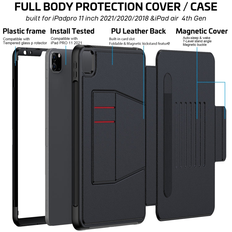 Custodia magnetica in pelle per iPad Pro 11 2021/2022
