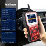 KONNWEI KW681 Auto Schermo TFT da 2,4 pollici Diagnosi guasti OBD + Tester batteria 6V-12V Supporto 9 lingue, KW681