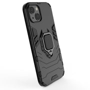 Custodia protettiva antiurto per PC + TPU con supporto per anello magnetico, For iPhone 13 mini, For iPhone 13, For iPhone 13 Pro, For iPhone 13 Pro Max