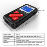 KONNWEI KW710 Tester per batterie al piombo-acido da 3,2 pollici 6V-24V per auto, supporta 13 lingue, KW710