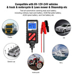 KONNWEI KW710 Tester per batterie al piombo-acido da 3,2 pollici 6V-24V per auto, supporta 13 lingue, KW710
