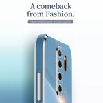 Custodia TPU antiurto con bordo oro per Xiaomi Redmi Note 8 Pro