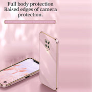Custodia antiurto in TPU con bordo in oro con placcatura 6D XINLI, For Xiaomi Redmi Note 9S, For Xiaomi Mi 8, For Xiaomi Mi 9