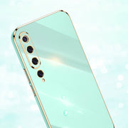 Custodia antiurto in TPU con bordo in oro con placcatura 6D XINLI, For Xiaomi Mi 10 5G, For Xiaomi Mi 10S, For Xiaomi Mi 10T Lite 5G