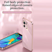 Custodia antiurto in TPU con bordo in oro con placcatura 6D XINLI, For Xiaomi Mi 11, For Xiaomi Mi 11 Ultra, For Xiaomi Mi 11 Lite