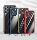 Custodia TPU antiurto con airbag per iPhone 13 serie Dawn