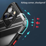 Custodia TPU antiurto con airbag per iPhone 13 serie Dawn