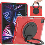Custodia protettiva TPU e PC con supporto rotante per iPad Pro 12