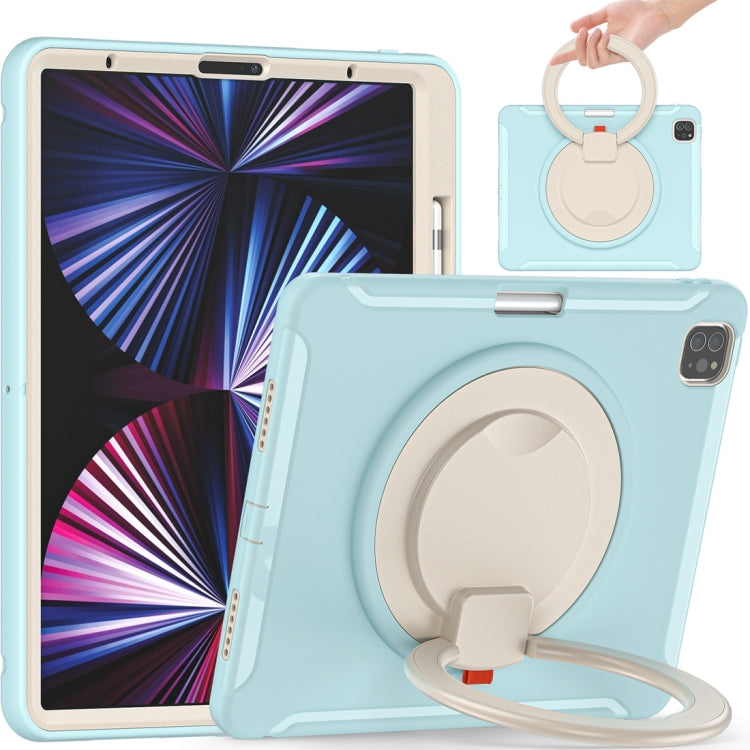 Custodia protettiva TPU e PC con supporto rotante per iPad Pro 12