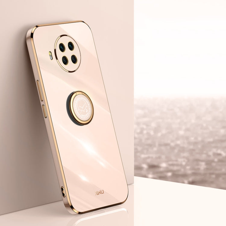Custodia TPU antiurto con bordo oro placcato per Xiaomi Mi 10T Li
