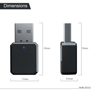 Ricevitore audio adattatore USB Bluetooth 5.1 KN318, KN318