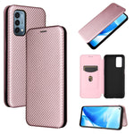 Struttura in fibra di carbonio Flip orizzontale magnetico Custodia in pelle TPU + PC + PU con slot per schede, For Blackview A100, For OnePlus Nord N200 5G