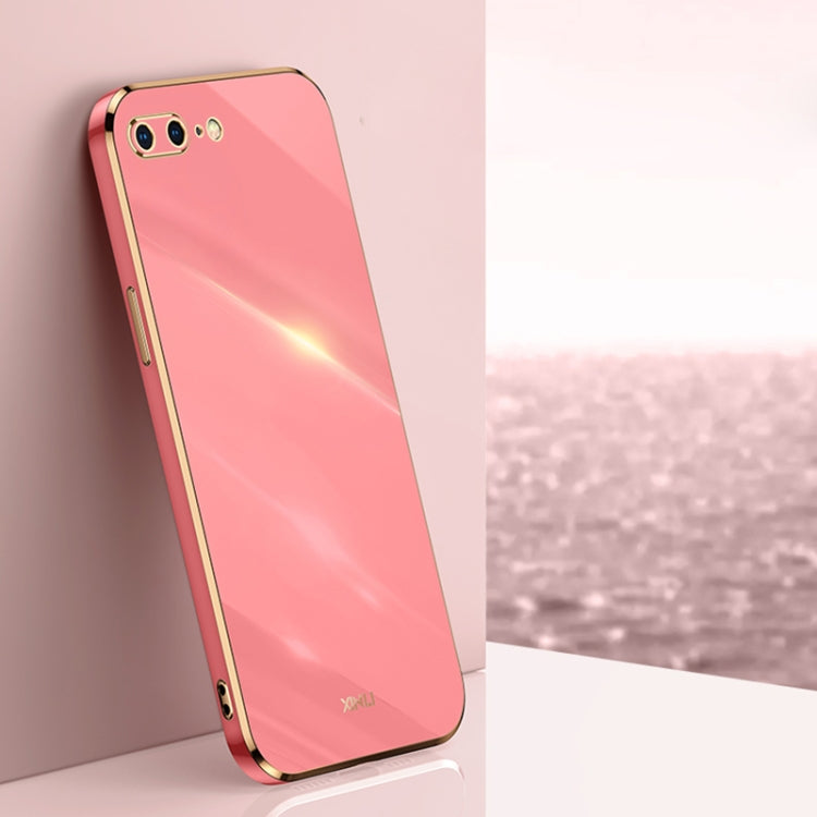 Custodia TPU antiurto con bordo oro per iPhone 12 Pro