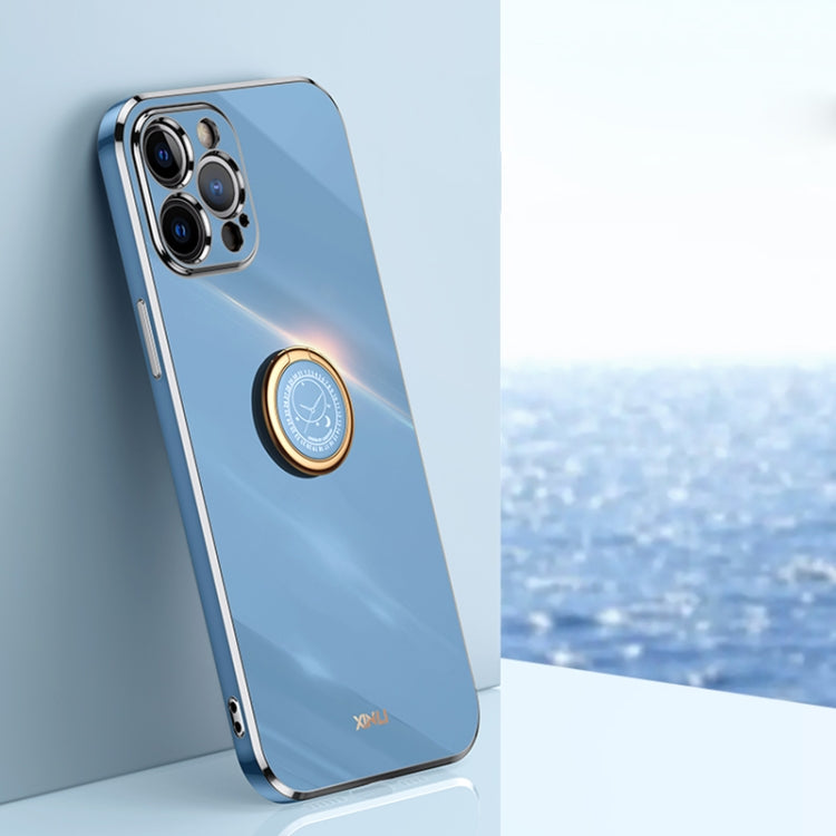 Custodia TPU antiurto con bordo oro placcato per iPhone 12 Pro