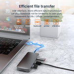 Docking station USB-C 10 in 1 con HDMI, VGA, RJ45 e slot SD/TF