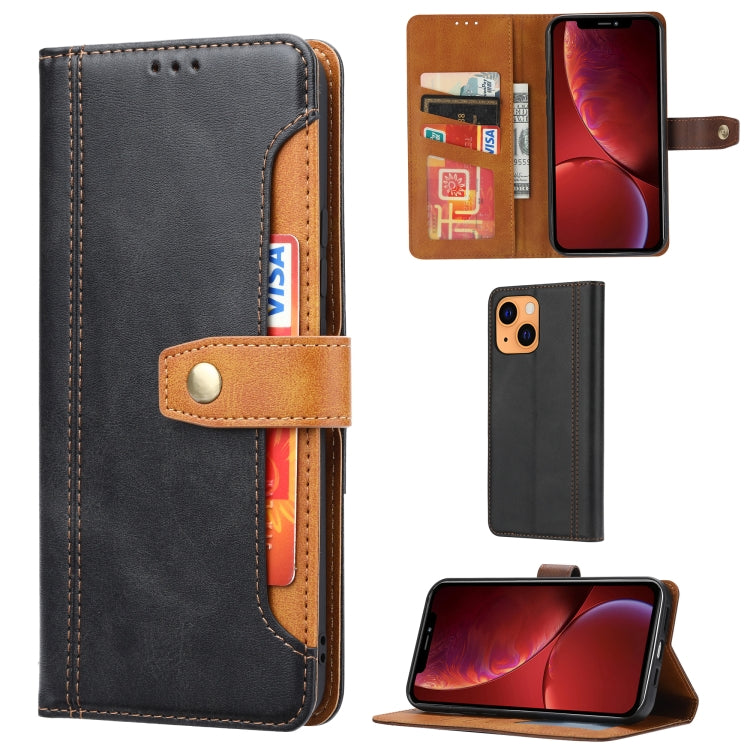 Custodia portafoglio in pelle per iPhone 13 con slot carte