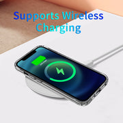Custodia antiurto a quattro angoli in acrilico trasparente + TPU, For iPhone 13 mini, For iPhone 13, For iPhone 13 Pro, For iPhone 13 Pro Max