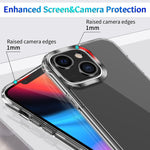 Custodia trasparente TPU antiurto per iPhone 13