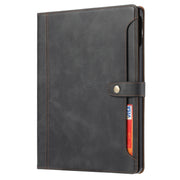 Custodia in pelle a vibrazione orizzontale con chiusura a doppia piega in vitello con cornice per foto e supporto, fessure per carte e portafoglio, For iPad Pro 11 inch 2022/2021/2020, For iPad Pro 12.9 inch 2022/2021/2020                              ...
