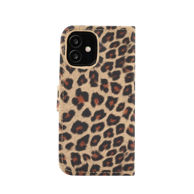Custodia portafoglio in pelle leopardata per iPhone 13
