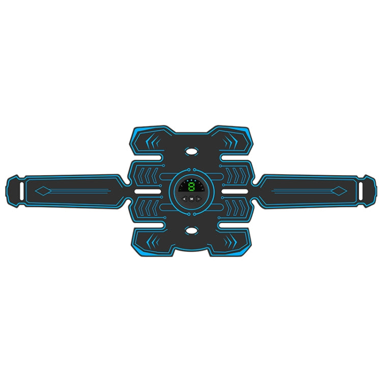 Q88Q Adesivo per muscoli addominali con ricarica USB Allenatore per muscoli addominali con display digitale a LED, Single Abdominal Muscle Sticker, Single Arm Muscle Sticker, Muscle Sticker & Left and Right Arm Sticker