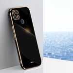 Custodia antiurto in TPU con bordo in oro con placcatura 6D XINLI, For OPPO A9 2020 / A11x, For OPPO A15, For OPPO A52