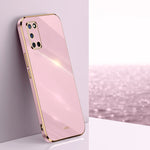 Custodia antiurto in TPU con bordo in oro con placcatura 6D XINLI, For OPPO A9 2020 / A11x, For OPPO A15, For OPPO A52