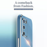Custodia antiurto in TPU con bordo in oro con placcatura 6D XINLI, For OPPO A55 5G, For OPPO A72, For OPPO A91