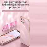 Custodia antiurto in TPU con bordo in oro con placcatura 6D XINLI, For OPPO A92s, For OPPO A93, For OPPO F11