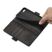 LC.IMEEKE Custodia in pelle a vibrazione orizzontale PU + TPU con fibbia magnetica con supporto e slot per schede e portafoglio, For iPhone 8 Plus & 7 Plus, For iPhone X / XS, For iPhone XS Max, For iPhone XR