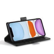 LC.IMEEKE Custodia in pelle a vibrazione orizzontale PU + TPU con fibbia magnetica con supporto e slot per schede e portafoglio, For iPhone 11, For iPhone 11 Pro, For iPhone 11 Pro Max, For iPhone 12 Pro Max