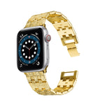 Cinturino di ricambio in acciaio inossidabile con trama intrecciata per la serie Apple Watch, 7 41mm / 6 & SE & 5 & 4 40mm / 3 & 2 & 1 38mm, 7 45mm / 6 & SE & 5 & 4 44mm / 3 & 2 & 1 42mm