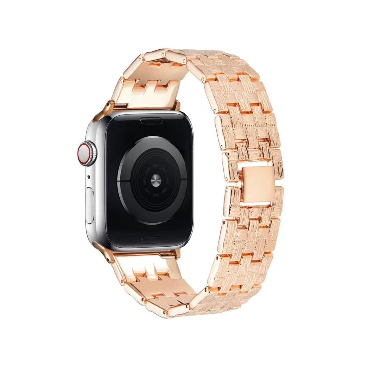 Cinturino di ricambio in acciaio inossidabile con trama intrecciata per la serie Apple Watch, 7 41mm / 6 & SE & 5 & 4 40mm / 3 & 2 & 1 38mm, 7 45mm / 6 & SE & 5 & 4 44mm / 3 & 2 & 1 42mm