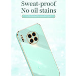 Custodia antiurto in TPU con bordo in oro con placcatura 6D XINLI, For Huawei Mate 30, For Huawei Mate 30 Pro, For Huawei Mate 40
