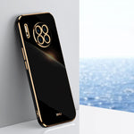 Custodia antiurto in TPU con bordo in oro con placcatura 6D XINLI, For Huawei Mate 30, For Huawei Mate 30 Pro, For Huawei Mate 40