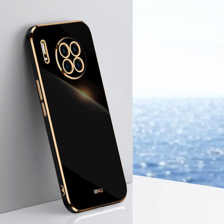 Custodia antiurto in TPU con bordo in oro con placcatura 6D XINLI, For Huawei Mate 30, For Huawei Mate 30 Pro, For Huawei Mate 40