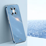 Custodia antiurto in TPU con bordo in oro con placcatura 6D XINLI, For Huawei Mate 30, For Huawei Mate 30 Pro, For Huawei Mate 40
