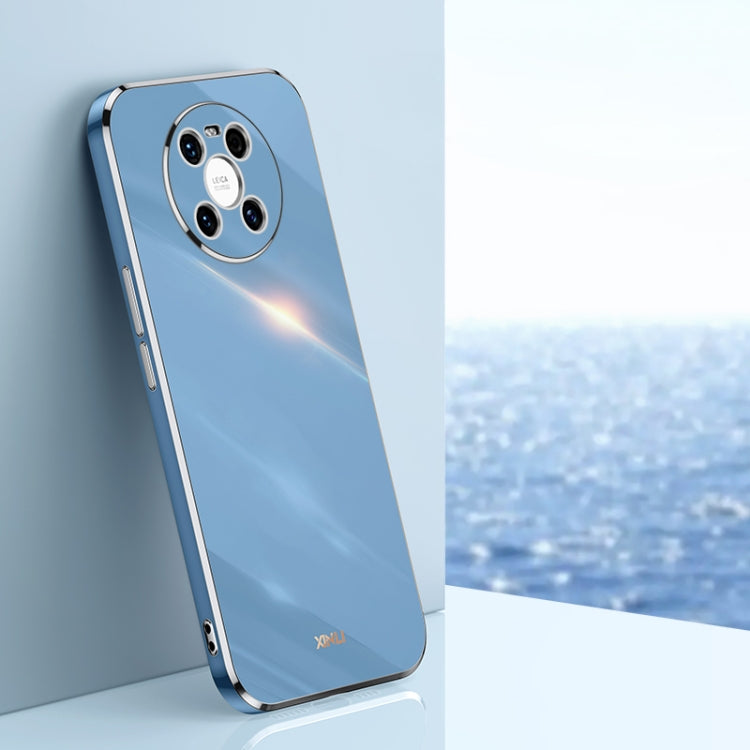 Custodia antiurto in TPU con bordo in oro con placcatura 6D XINLI, For Huawei Mate 30, For Huawei Mate 30 Pro, For Huawei Mate 40