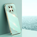 Custodia antiurto in TPU con bordo in oro con placcatura 6D XINLI, For Huawei Mate 30, For Huawei Mate 30 Pro, For Huawei Mate 40