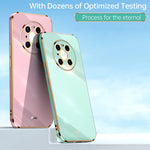 Custodia antiurto in TPU con bordo in oro con placcatura 6D XINLI, For Huawei Mate 40 Pro, For Huawei nova 6 5G, For Huawei nova 6 SE