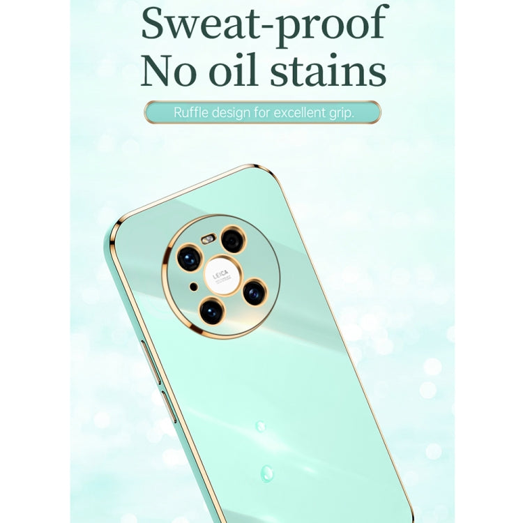 Custodia antiurto in TPU con bordo in oro con placcatura 6D XINLI, For Huawei Mate 40 Pro, For Huawei nova 6 5G, For Huawei nova 6 SE