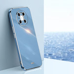 Custodia antiurto in TPU con bordo in oro con placcatura 6D XINLI, For Huawei Mate 40 Pro, For Huawei nova 6 5G, For Huawei nova 6 SE