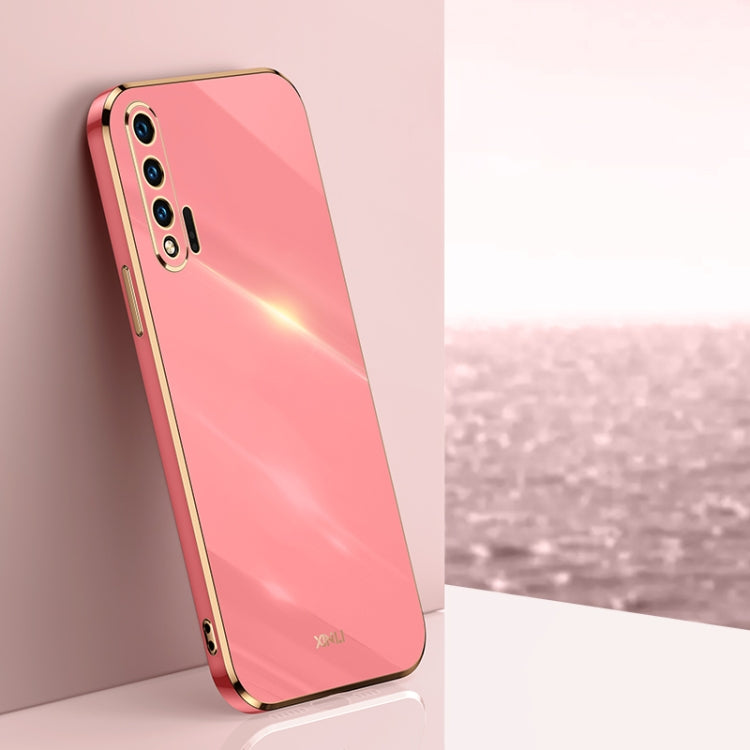Custodia antiurto in TPU con bordo in oro con placcatura 6D XINLI, For Huawei Mate 40 Pro, For Huawei nova 6 5G, For Huawei nova 6 SE