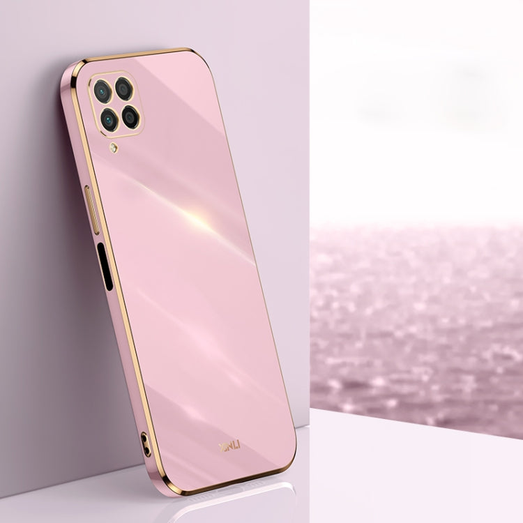 Custodia antiurto in TPU con bordo in oro con placcatura 6D XINLI, For Huawei Mate 40 Pro, For Huawei nova 6 5G, For Huawei nova 6 SE
