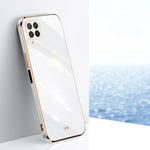Custodia antiurto in TPU con bordo in oro con placcatura 6D XINLI, For Huawei Mate 40 Pro, For Huawei nova 6 5G, For Huawei nova 6 SE