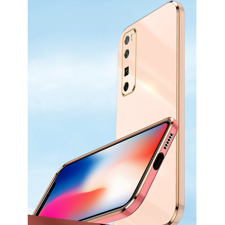 Custodia antiurto in TPU con bordo in oro con placcatura 6D XINLI, For Huawei nova 7 5G, For Huawei nova 7 Pro 5G, For Huawei nova 7 SE