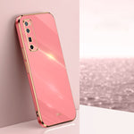Custodia antiurto in TPU con bordo in oro con placcatura 6D XINLI, For Huawei nova 7 5G, For Huawei nova 7 Pro 5G, For Huawei nova 7 SE
